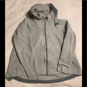 Nike gray zip hoodie. XL